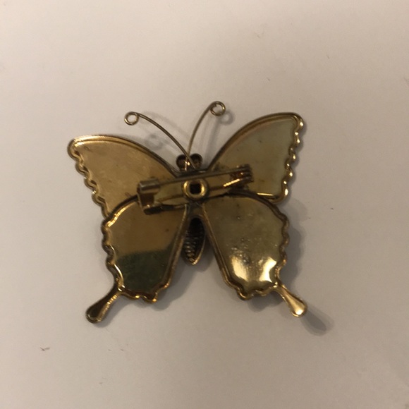 Vintage Butterfly Pin - Picture 2 of 2